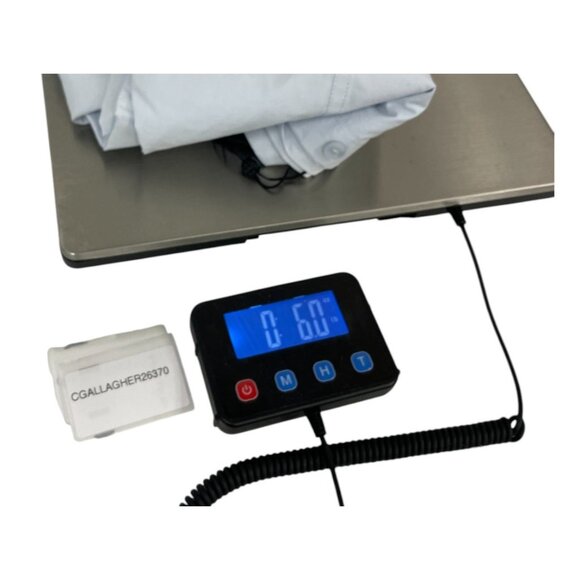 Massimo Dutti Womens Button Up Shirt Blouse L Large Light blue 5193/667 NWT - Picture 16 of 16